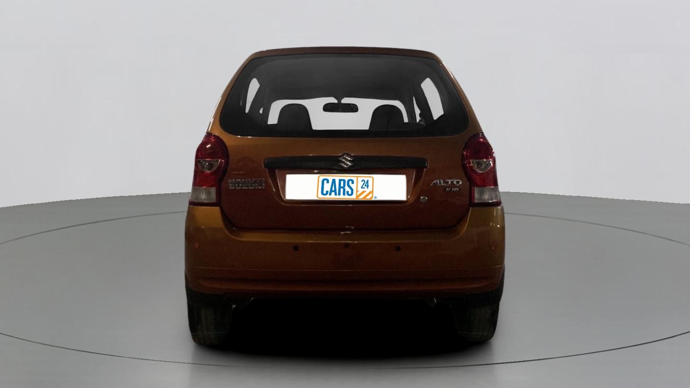 2011 Maruti Alto K10 LXI P, Petrol, Manual, 89,845 km, Back/Rear