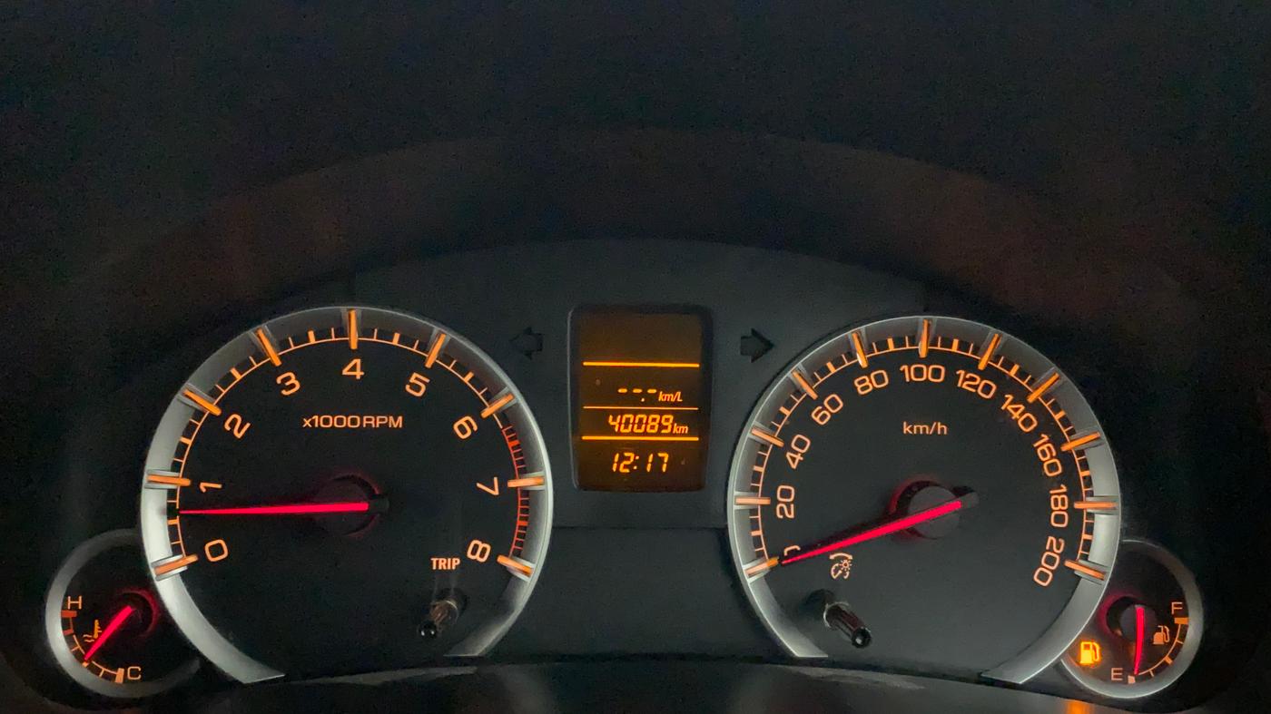 2017 Maruti Swift VXI O, Petrol, Manual, 40,089 km, Odometer Image