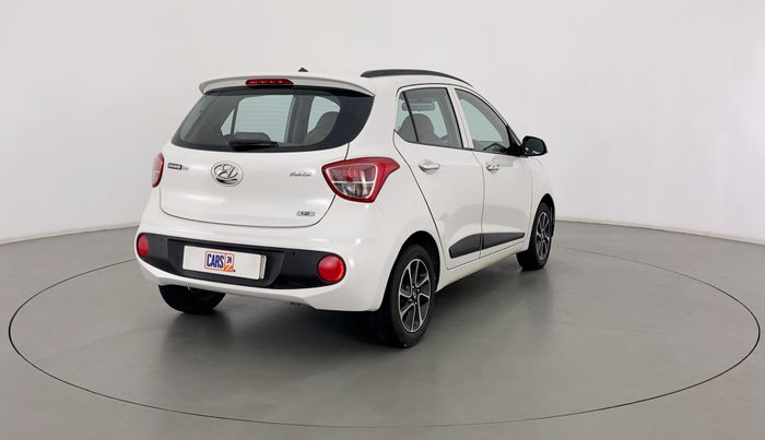 2017 Hyundai Grand i10 ASTA 1.2 KAPPA VTVT, Petrol, Manual, 16,912 km, Right Back Diagonal