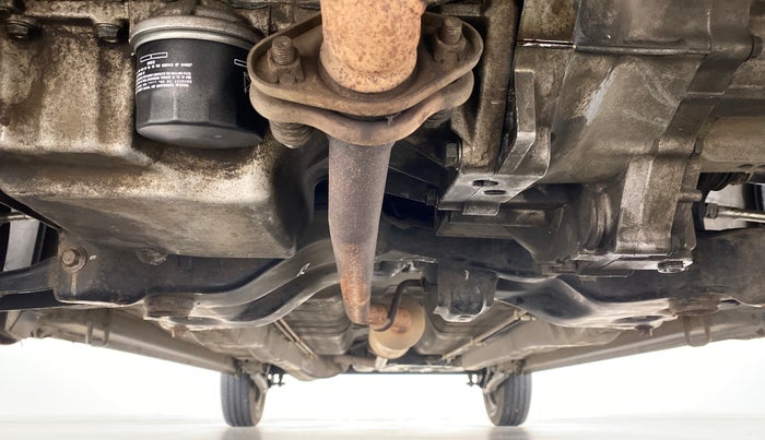2015 Maruti Wagon R 1.0 VXI, Petrol, Manual, 74,082 km, Front Underbody