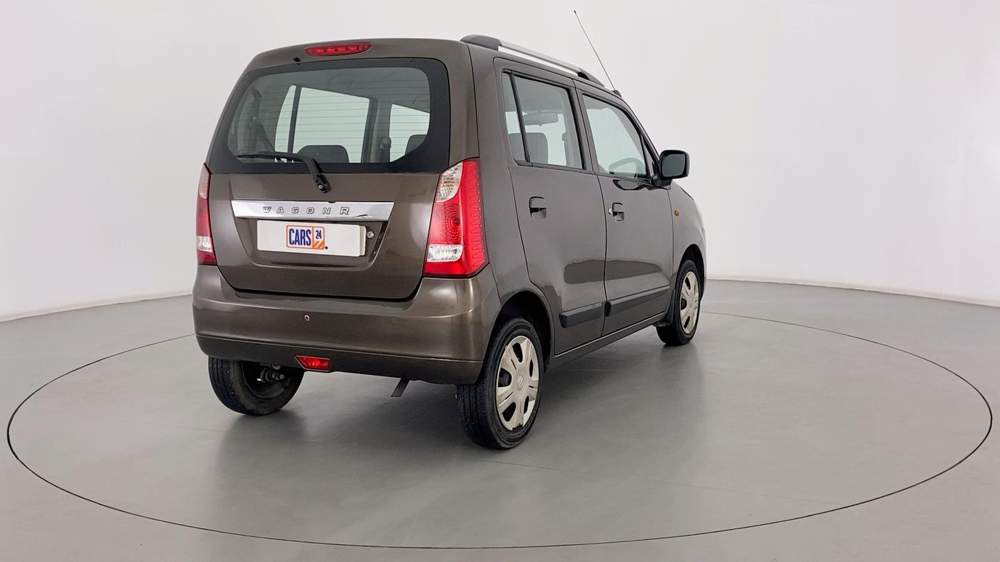 2015 Maruti Wagon R 1.0 VXI, Petrol, Manual, 74,082 km, Right Back Diagonal