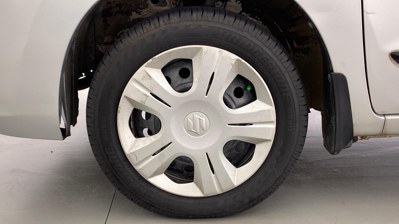 2016 Maruti Wagon R 1.0 VXI AMT, Petrol, Automatic, 55,421 km, Left Front Wheel
