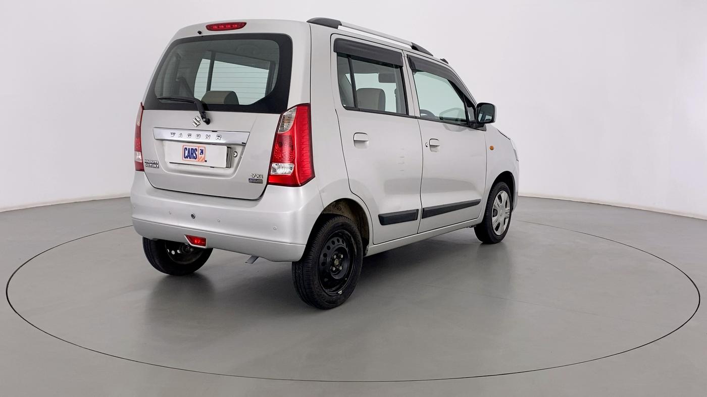 2016 Maruti Wagon R 1.0 VXI AMT, Petrol, Automatic, 55,421 km, Right Back Diagonal