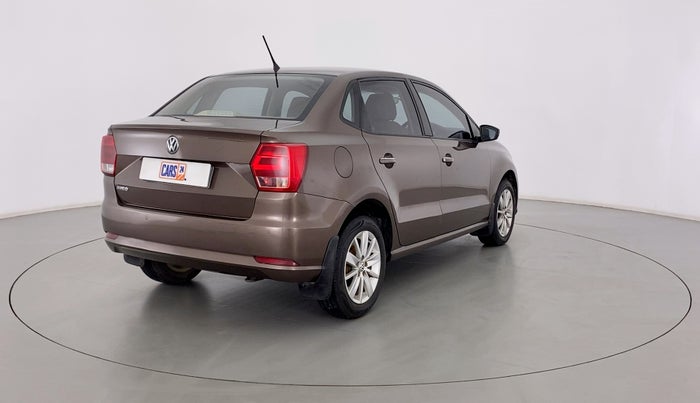 2017 Volkswagen Ameo HIGHLINE  PLUS 1.2, Petrol, Manual, 52,976 km, Right Back Diagonal