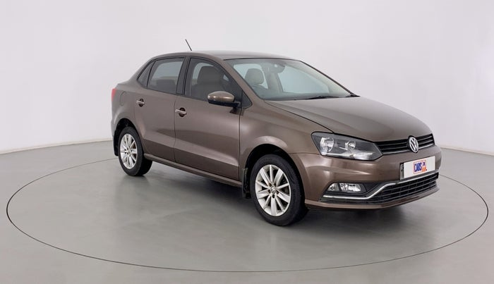 2017 Volkswagen Ameo HIGHLINE  PLUS 1.2, Petrol, Manual, 52,976 km, Right Front Diagonal