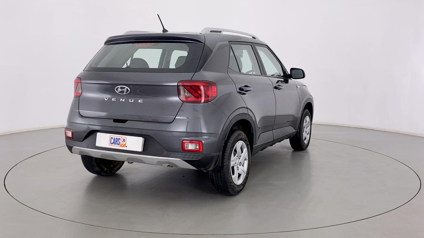 2020 Hyundai VENUE S MT 1.2 KAPPA, Petrol, Manual, 7,432 km, Right Back Diagonal