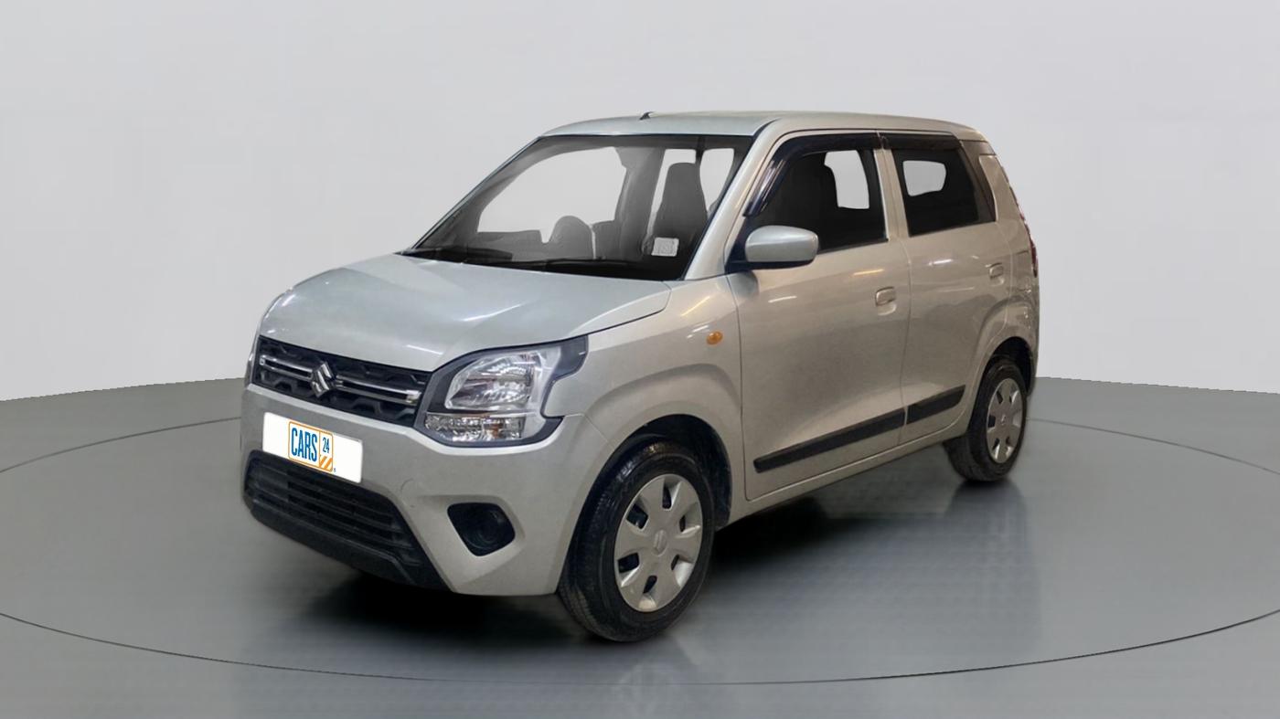 2019 Maruti New Wagon-R VXI 1.0, Petrol, Manual, 18,404 km, Left Front Diagonal