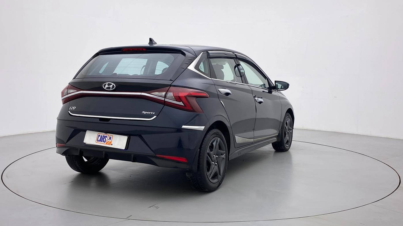 2021 Hyundai NEW I20 SPORTZ 1.5 MT, Diesel, Manual, 13,798 km, Right Back Diagonal