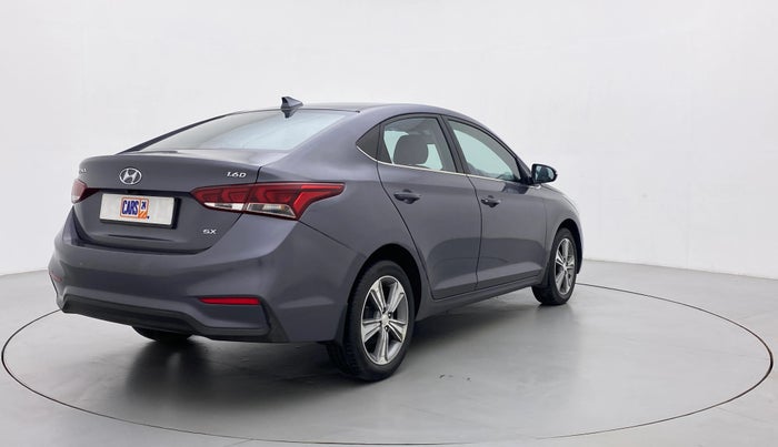 2018 Hyundai Verna 1.6 CRDI SX + AT, Diesel, Automatic, 54,312 km, Right Back Diagonal