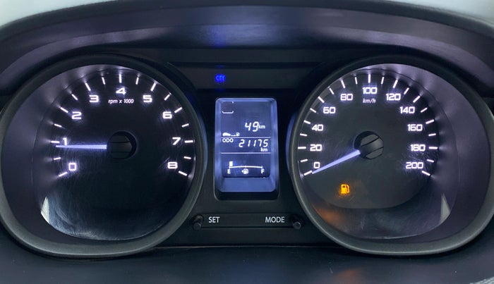 2017 Tata Tiago XT 1.2 REVOTRON, Petrol, Manual, 21,249 km, Odometer Image
