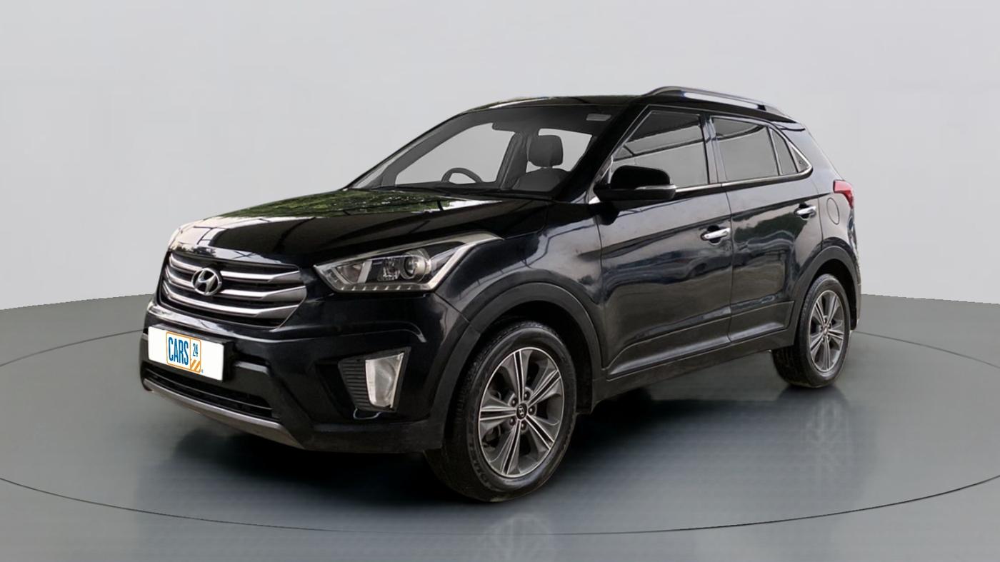 2017 Hyundai Creta 1.6 CRDI SX PLUS AUTO, Diesel, Automatic, 52,206 km, Left Front Diagonal