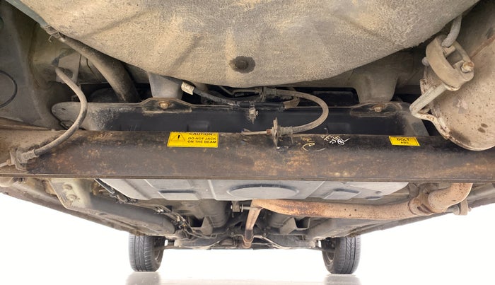 2015 Tata Bolt XM REVOTRON, Petrol, Manual, 73,760 km, Rear Underbody