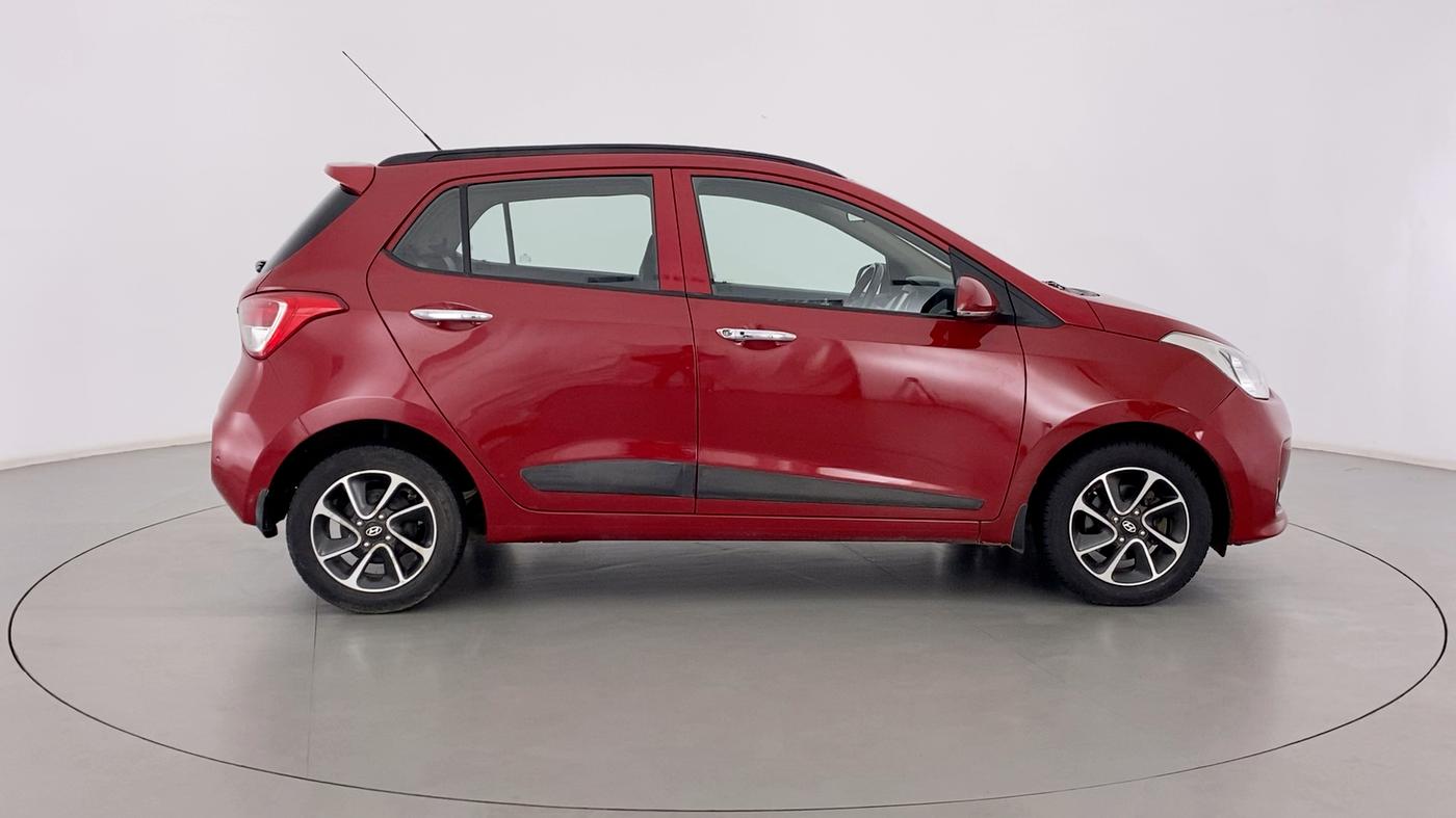 2017 Hyundai Grand i10 ASTA 1.2 KAPPA VTVT, Petrol, Manual, 49,965 km, Right Side View