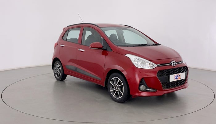 2017 Hyundai Grand i10 ASTA 1.2 KAPPA VTVT, Petrol, Manual, 49,965 km, Right Front Diagonal