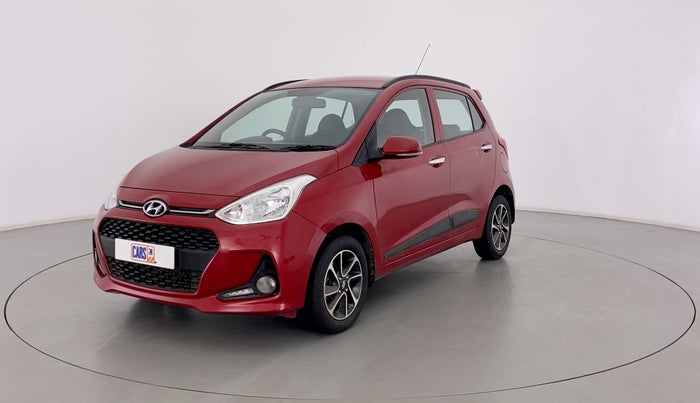 2017 Hyundai Grand i10 ASTA 1.2 KAPPA VTVT, Petrol, Manual, 49,965 km, Left Front Diagonal