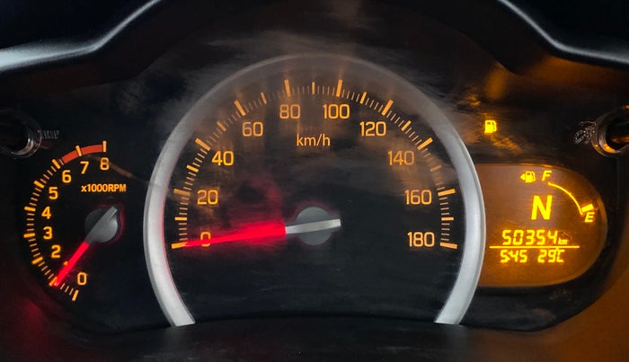 2017 Maruti Celerio ZXI AMT, Petrol, Automatic, 50,354 km, Odometer Image