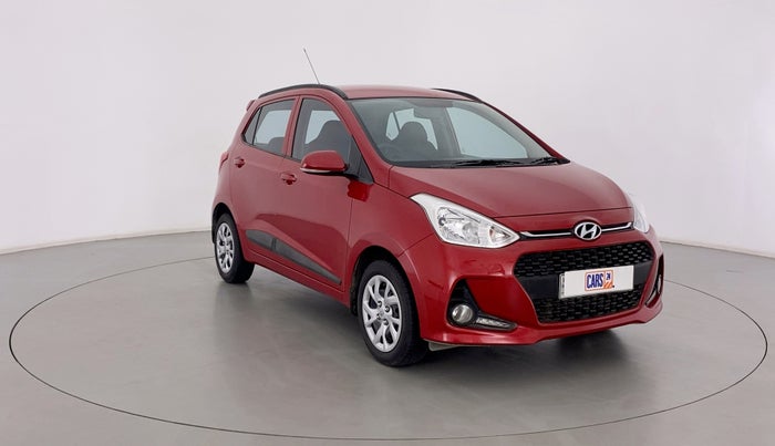 2019 Hyundai Grand i10 SPORTZ 1.2 KAPPA VTVT, Petrol, Manual, 25,143 km, Right Front Diagonal