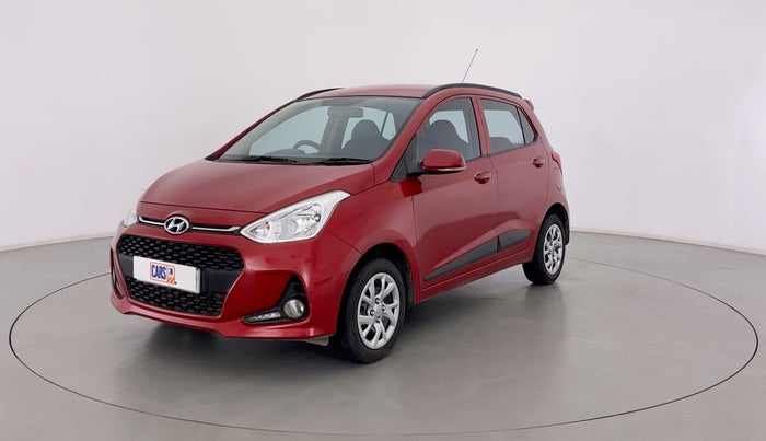 2019 Hyundai Grand i10 SPORTZ 1.2 KAPPA VTVT, Petrol, Manual, 25,143 km, Left Front Diagonal