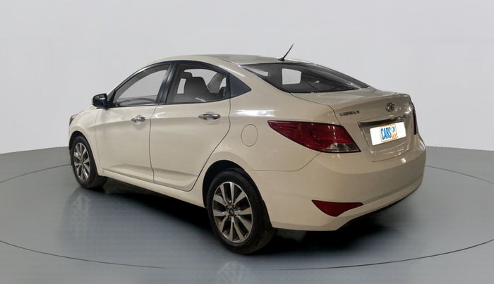 2015 Hyundai Verna FLUIDIC 1.6 SX CRDI, Diesel, Manual, 58,204 km, Left Back Diagonal