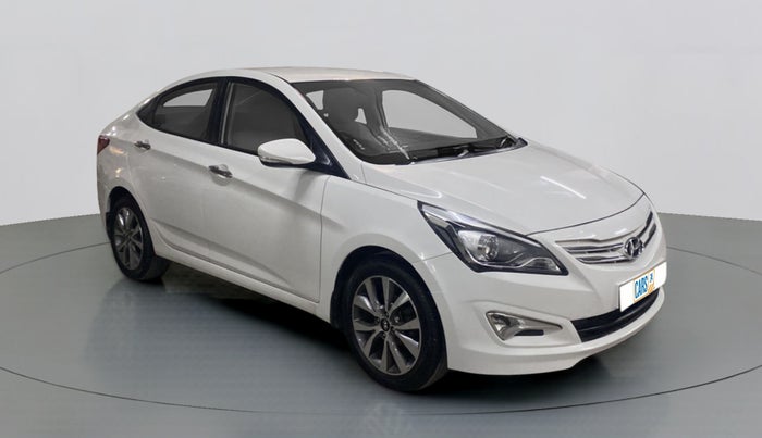 2015 Hyundai Verna FLUIDIC 1.6 SX CRDI, Diesel, Manual, 58,204 km, Right Front Diagonal