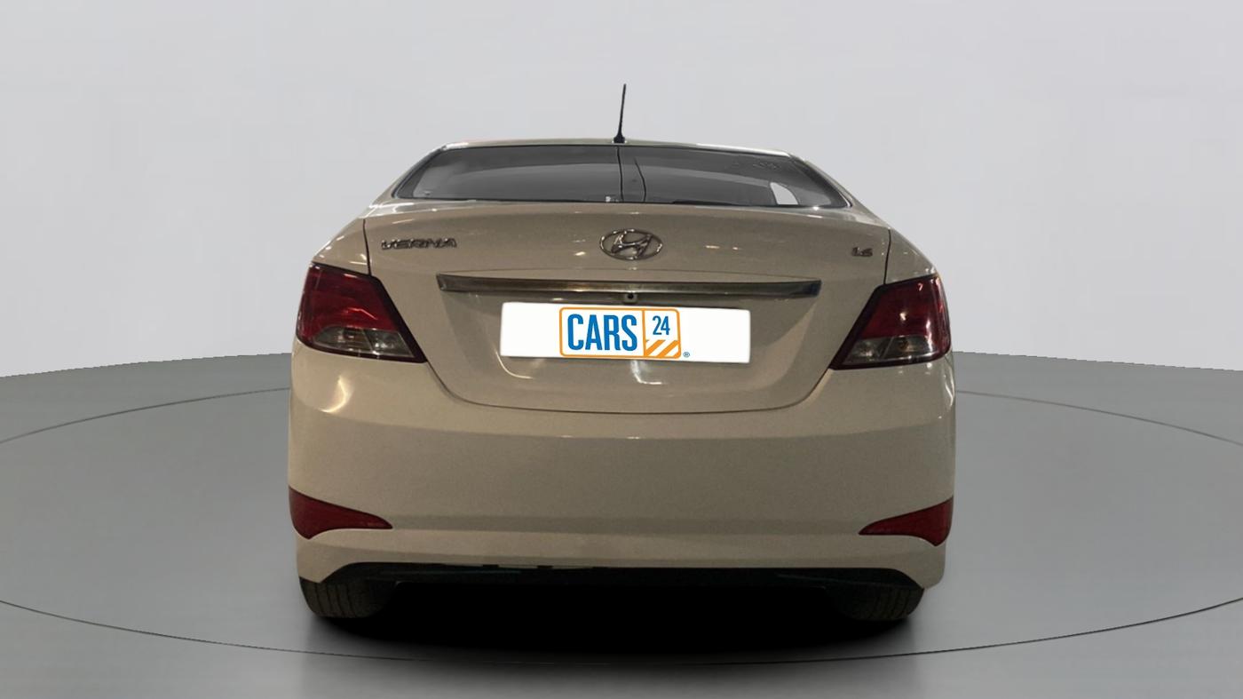 2015 Hyundai Verna FLUIDIC 1.6 SX CRDI, Diesel, Manual, 58,204 km, Back/Rear