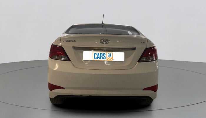 2015 Hyundai Verna FLUIDIC 1.6 SX CRDI, Diesel, Manual, 58,204 km, Back/Rear