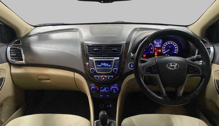 2015 Hyundai Verna FLUIDIC 1.6 SX CRDI, Diesel, Manual, 58,204 km, Dashboard