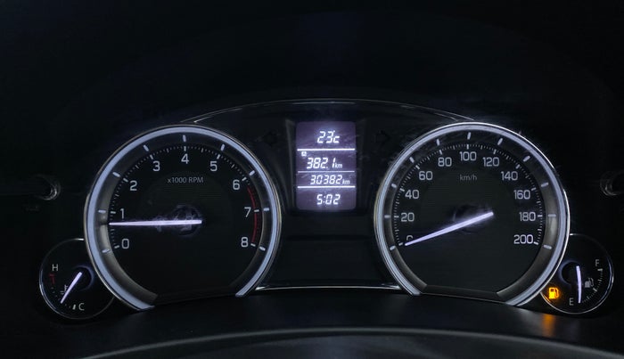2016 Maruti Ciaz VXI PLUS, Petrol, Manual, 30,382 km, Odometer Image