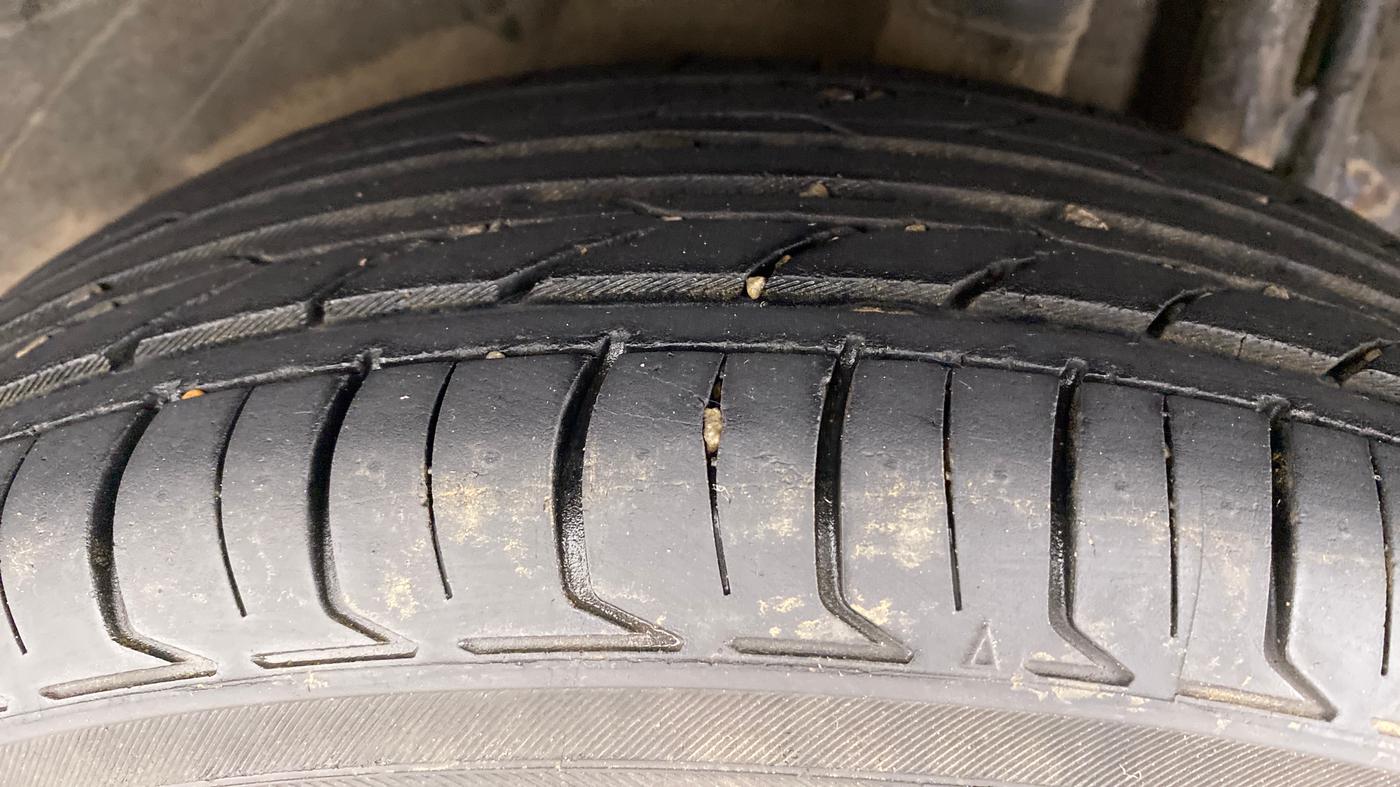 2010 Nissan Micra XL PETROL, Petrol, Manual, 78,403 km, Left Rear Tyre Tread