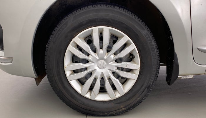 2017 Maruti Dzire VXI AMT, Petrol, Automatic, 43,004 km, Left Front Wheel