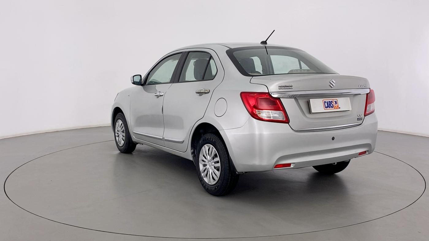 2017 Maruti Dzire VXI AMT, Petrol, Automatic, 43,004 km, Left Back Diagonal