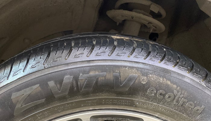 2020 Maruti Baleno DELTA CVT PETROL 1.2, Petrol, Automatic, 98,448 km, Left Front Tyre Tread