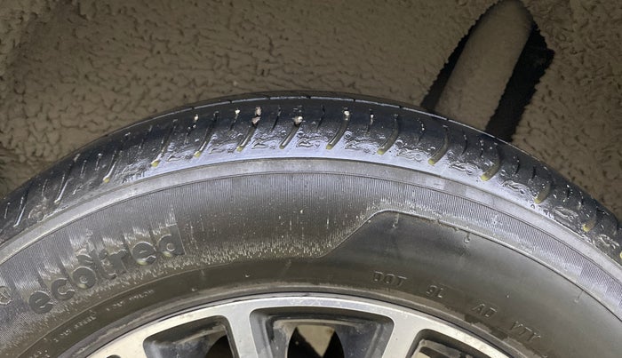 2020 Maruti Baleno DELTA CVT PETROL 1.2, Petrol, Automatic, 98,448 km, Left Rear Tyre Tread