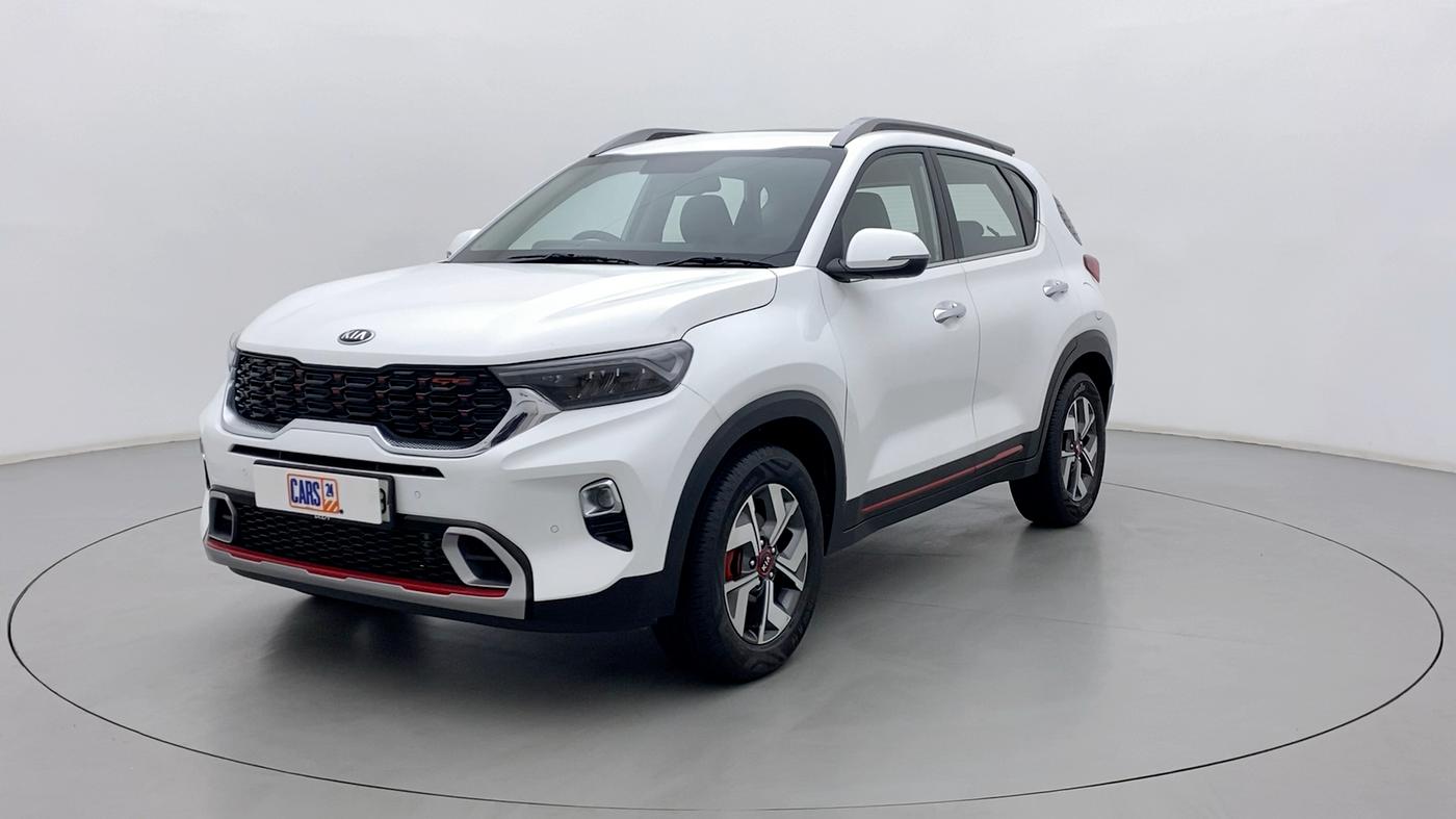 2020 KIA SONET GTX PLUS 1.5D  AT, Diesel, Automatic, 25,011 km, Left Front Diagonal