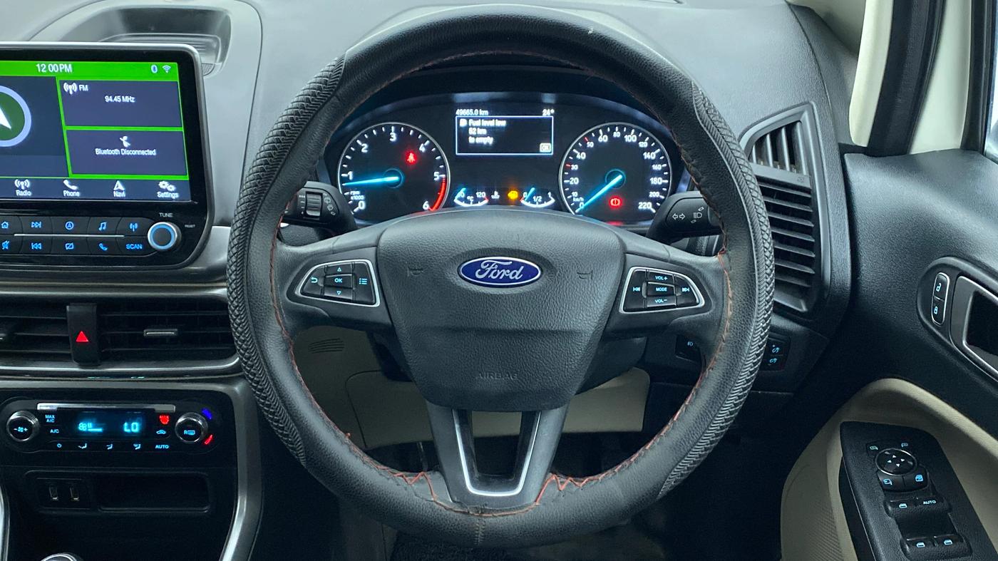 2020 Ford Ecosport 1.5TITANIUM TDCI, Diesel, Manual, 49,736 km, Steering Wheel Close Up