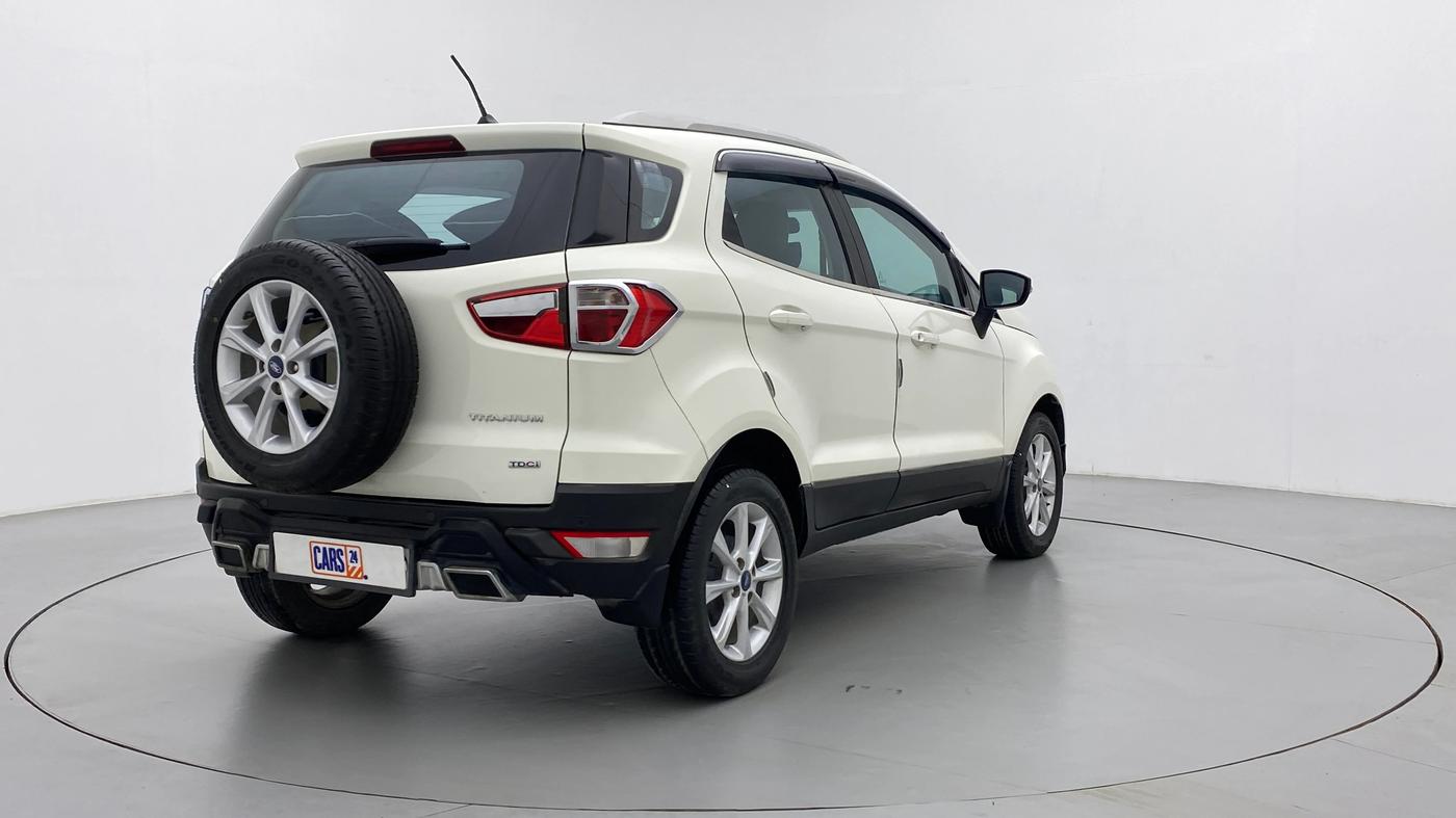 2020 Ford Ecosport 1.5TITANIUM TDCI, Diesel, Manual, 49,736 km, Right Back Diagonal