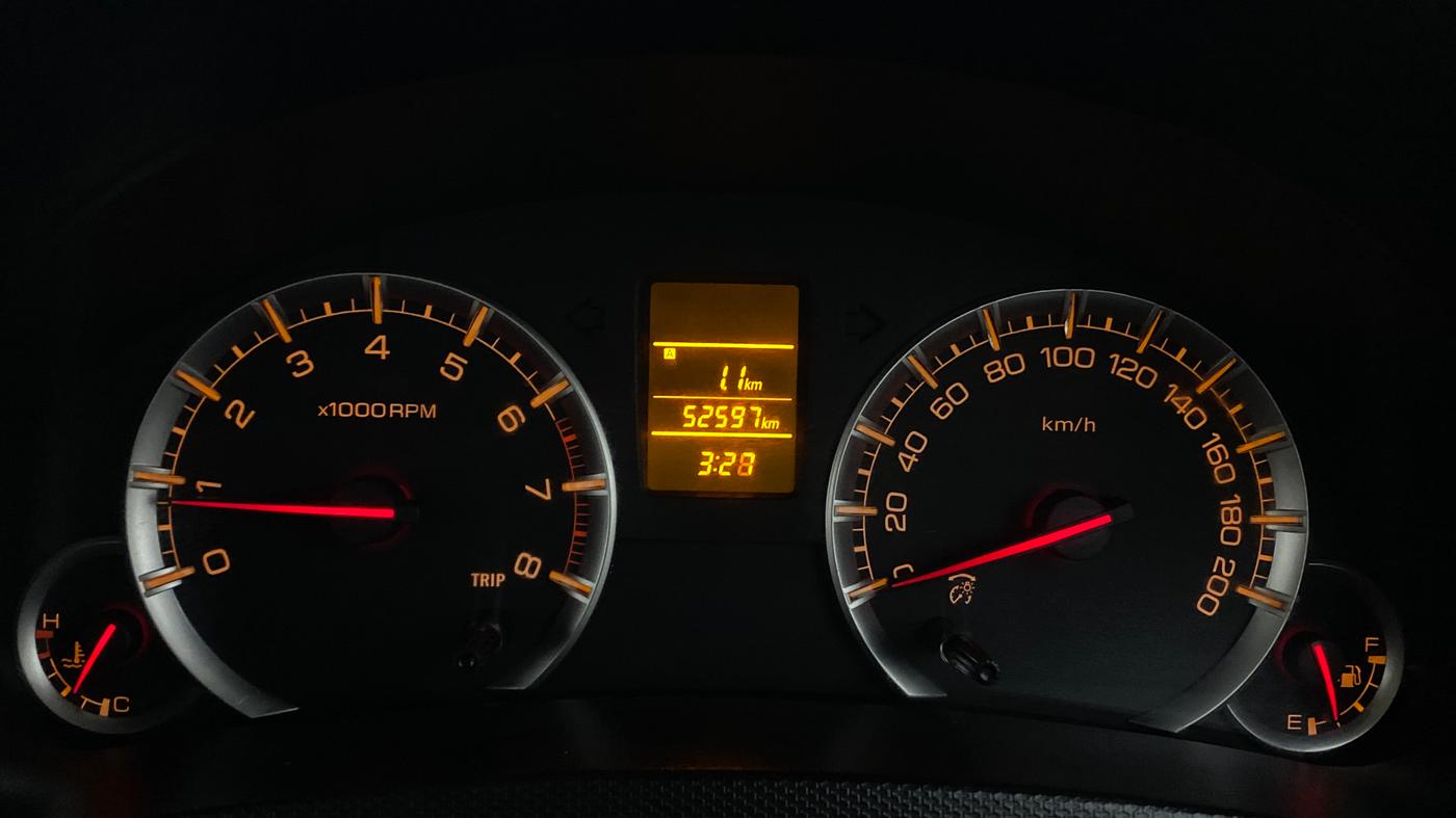 2014 Maruti Swift Dzire VXI, Petrol, Manual, 53,184 km, Odometer Image
