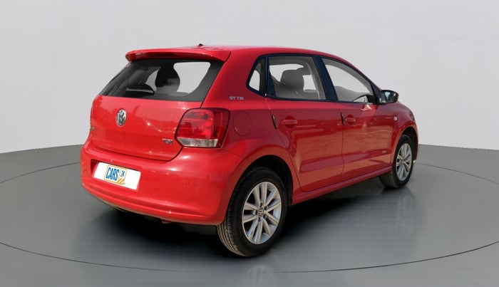 2014 Volkswagen Polo GT TSI 1.2 PETROL AT, Petrol, Automatic, 27,273 km, Right Back Diagonal