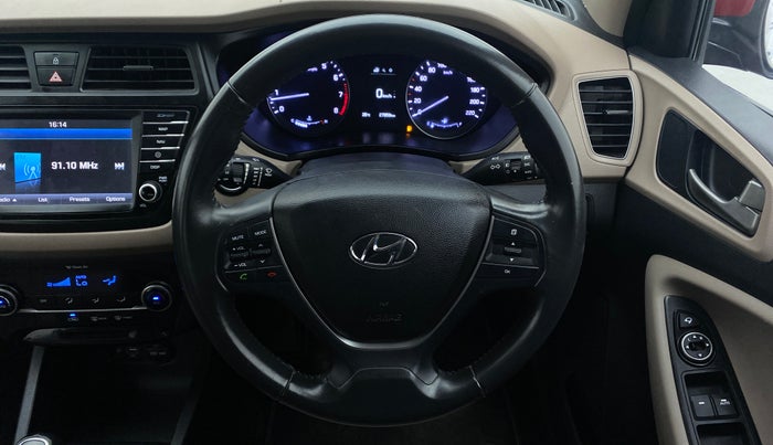 2016 Hyundai Elite i20 ASTA 1.2 (O), Petrol, Manual, 28,026 km, Steering Wheel Close Up