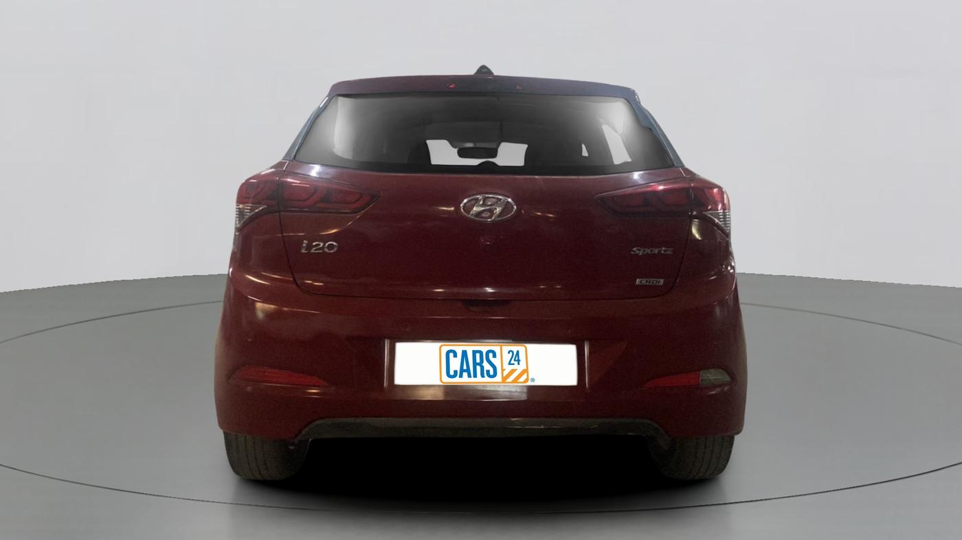 2015 Hyundai Elite i20 SPORTZ (O) 1.4, Diesel, Manual, 98,801 km, Back/Rear