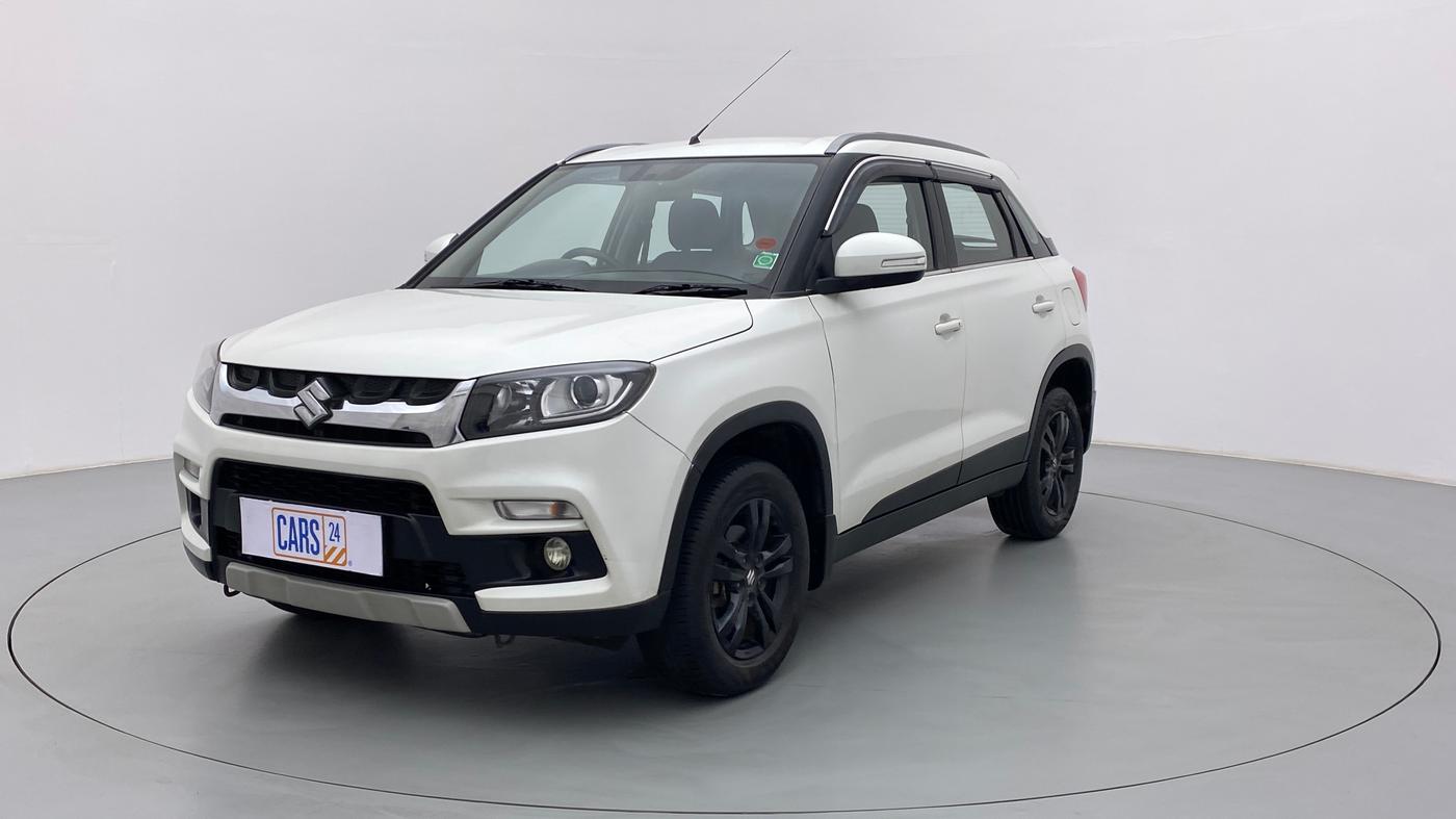 2018 Maruti Vitara Brezza ZDI + AMT, Diesel, Automatic, 29,410 km, Left Front Diagonal