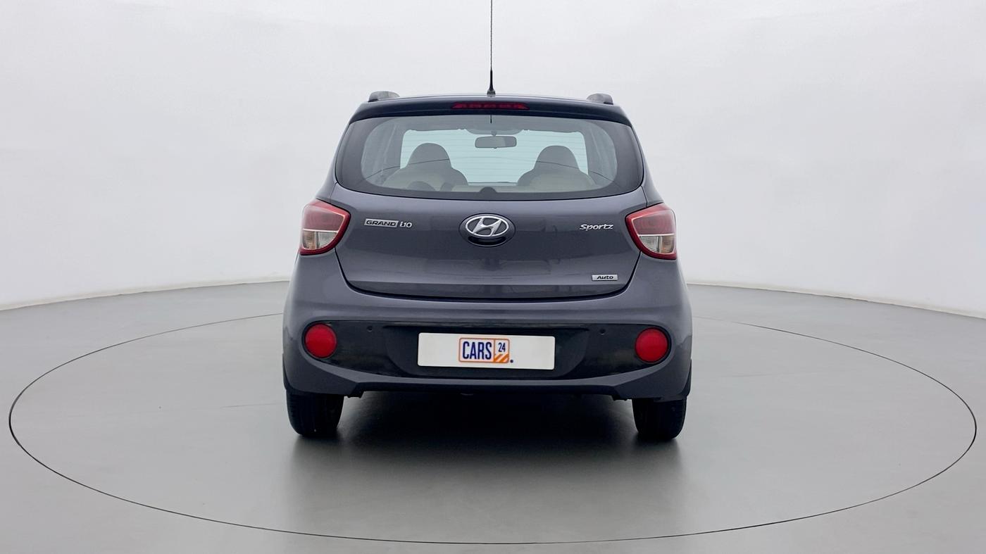 2017 Hyundai Grand i10 SPORTZ (O) 1.2 AT VTVT, Petrol, Automatic, 9,962 km, Back/Rear