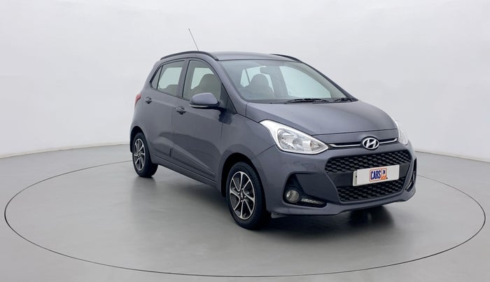 2017 Hyundai Grand i10 SPORTZ (O) 1.2 AT VTVT, Petrol, Automatic, 9,962 km, Right Front Diagonal
