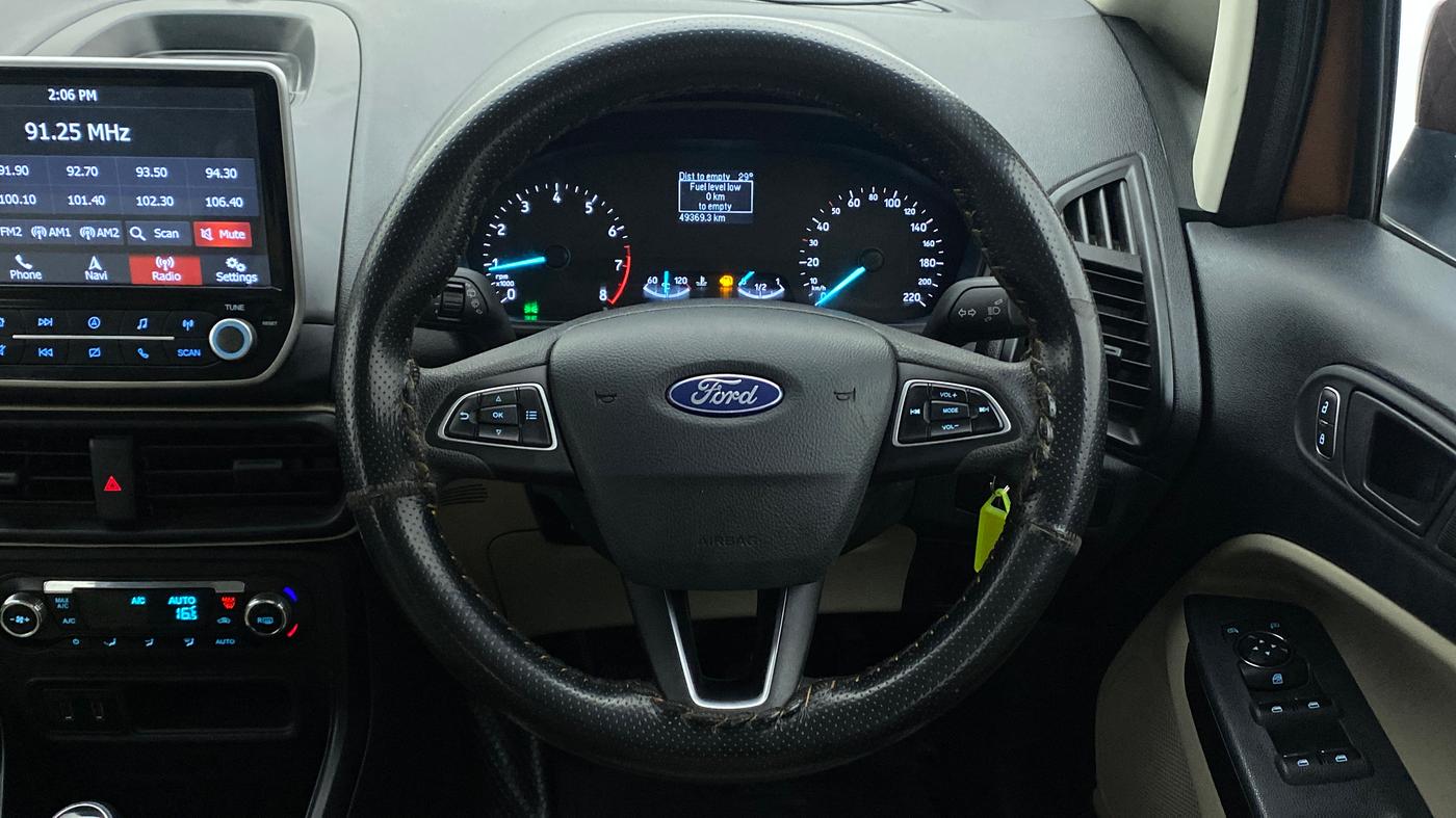 2020 Ford Ecosport 1.5 TREND TI VCT, Petrol, Manual, 49,369 km, Steering Wheel Close Up