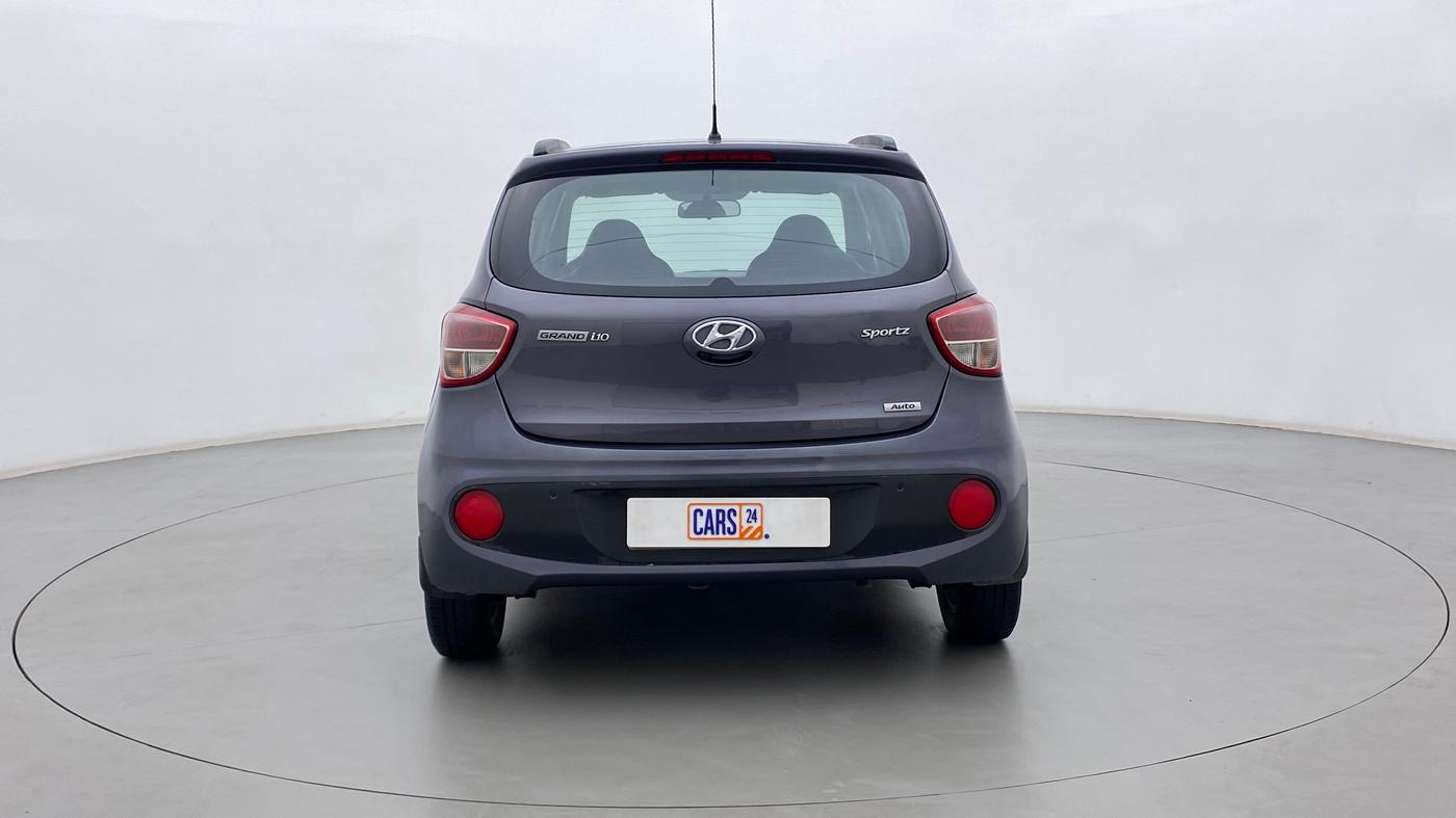 2017 Hyundai Grand i10 SPORTZ (O) 1.2 AT VTVT, Petrol, Automatic, 37,559 km, Back/Rear