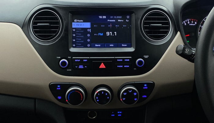 2017 Hyundai Grand i10 SPORTZ (O) 1.2 AT VTVT, Petrol, Automatic, 37,559 km, Air Conditioner