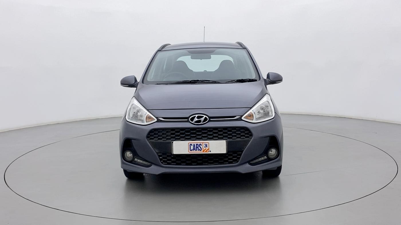 2017 Hyundai Grand i10 SPORTZ (O) 1.2 AT VTVT, Petrol, Automatic, 37,559 km, Front