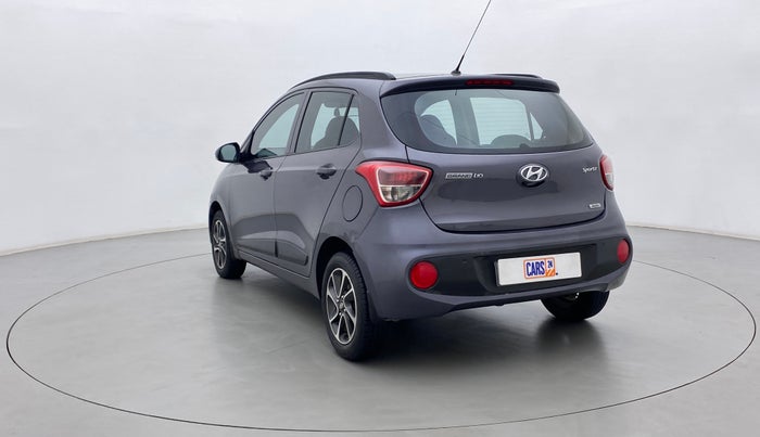2017 Hyundai Grand i10 SPORTZ (O) 1.2 AT VTVT, Petrol, Automatic, 37,559 km, Left Back Diagonal