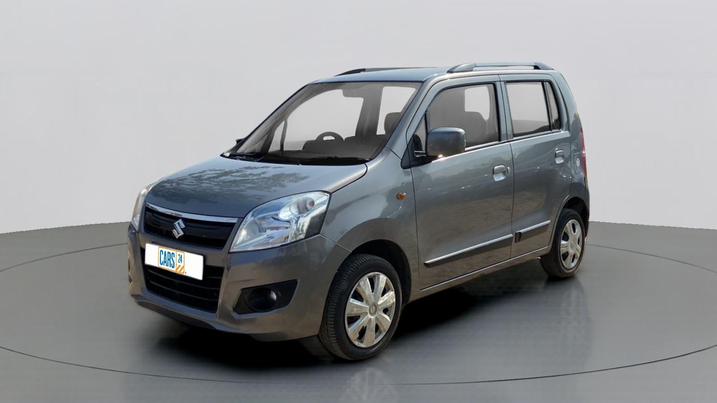 2015 Maruti Wagon R 1.0 VXI, Petrol, Manual, 71,442 km, Left Front Diagonal