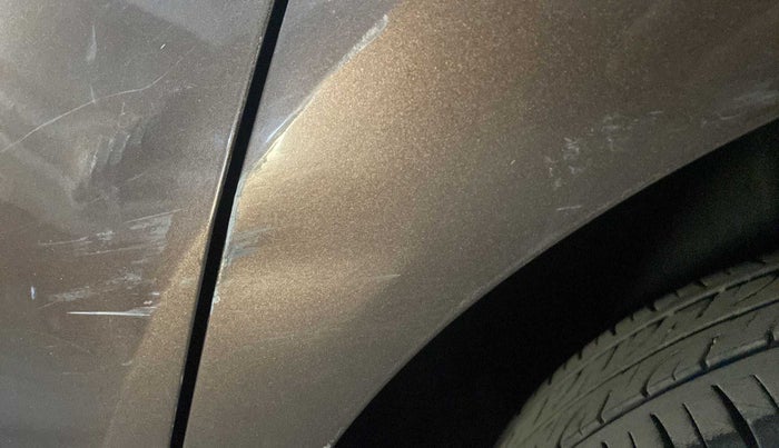 2017 Volkswagen Ameo COMFORTLINE 1.5, Diesel, Manual, 61,590 km, Left quarter panel - Slightly dented